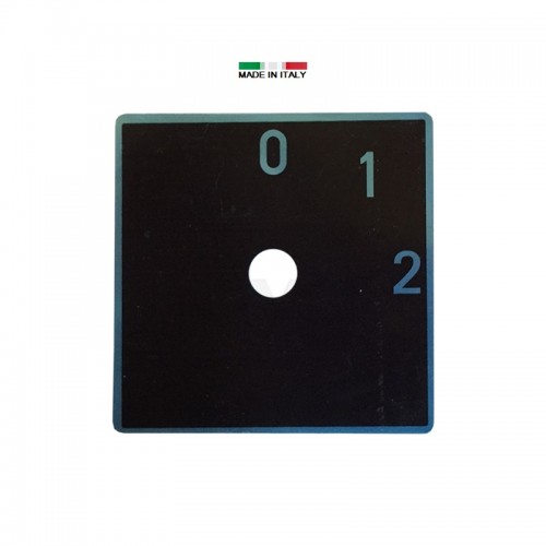 برچسب دور دستگیره پاور سوئیچ ۳ پوزیشن لاسپازیاله