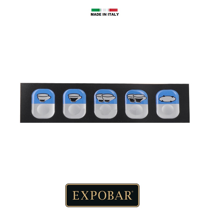 برچسب دکمه های تاچ پد اکسپوبار مدل مگا کرم